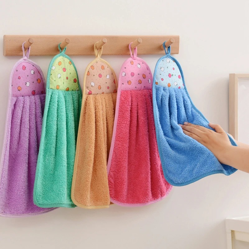 Home Bathroom Towels - 4pcs 20*32cm Small Hand Towels for