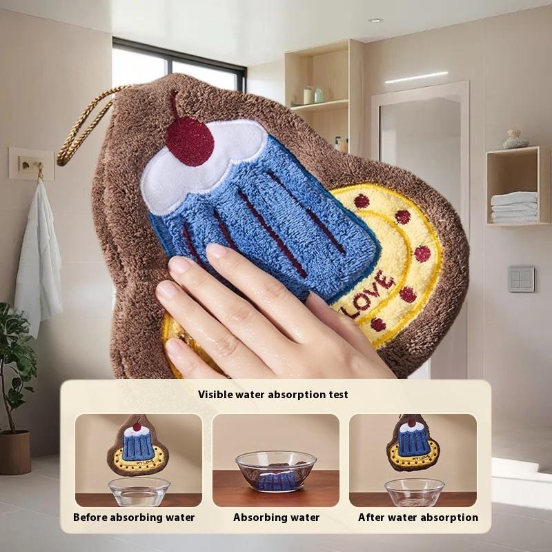 Home Bathroom Towels - ⭐ Kitchen Hand Towel Bathroom Absorbent