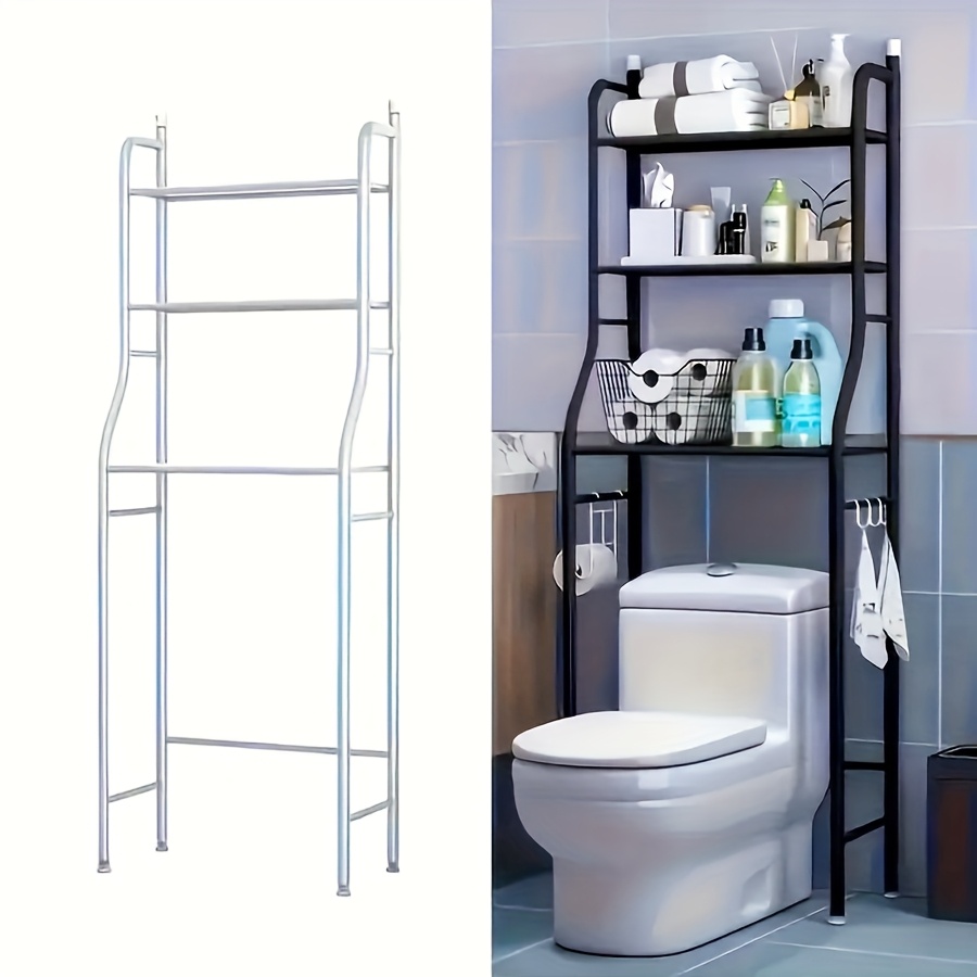 Home Bathroom Towels - usOver-The-Toilet Storage Rack - 3-Tier Storage