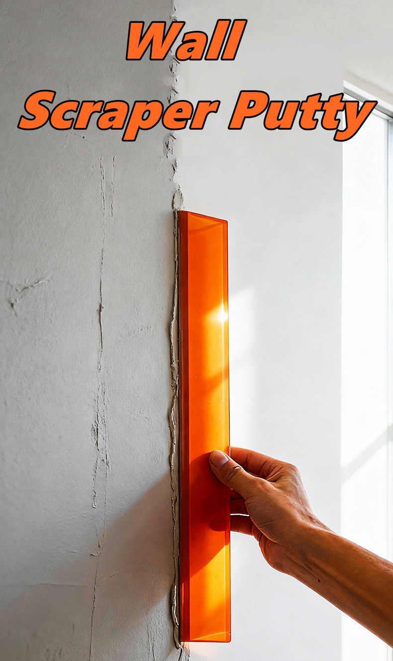 Home Bathroom Repair - Wall Scraper Putty Spackling Repair Tool