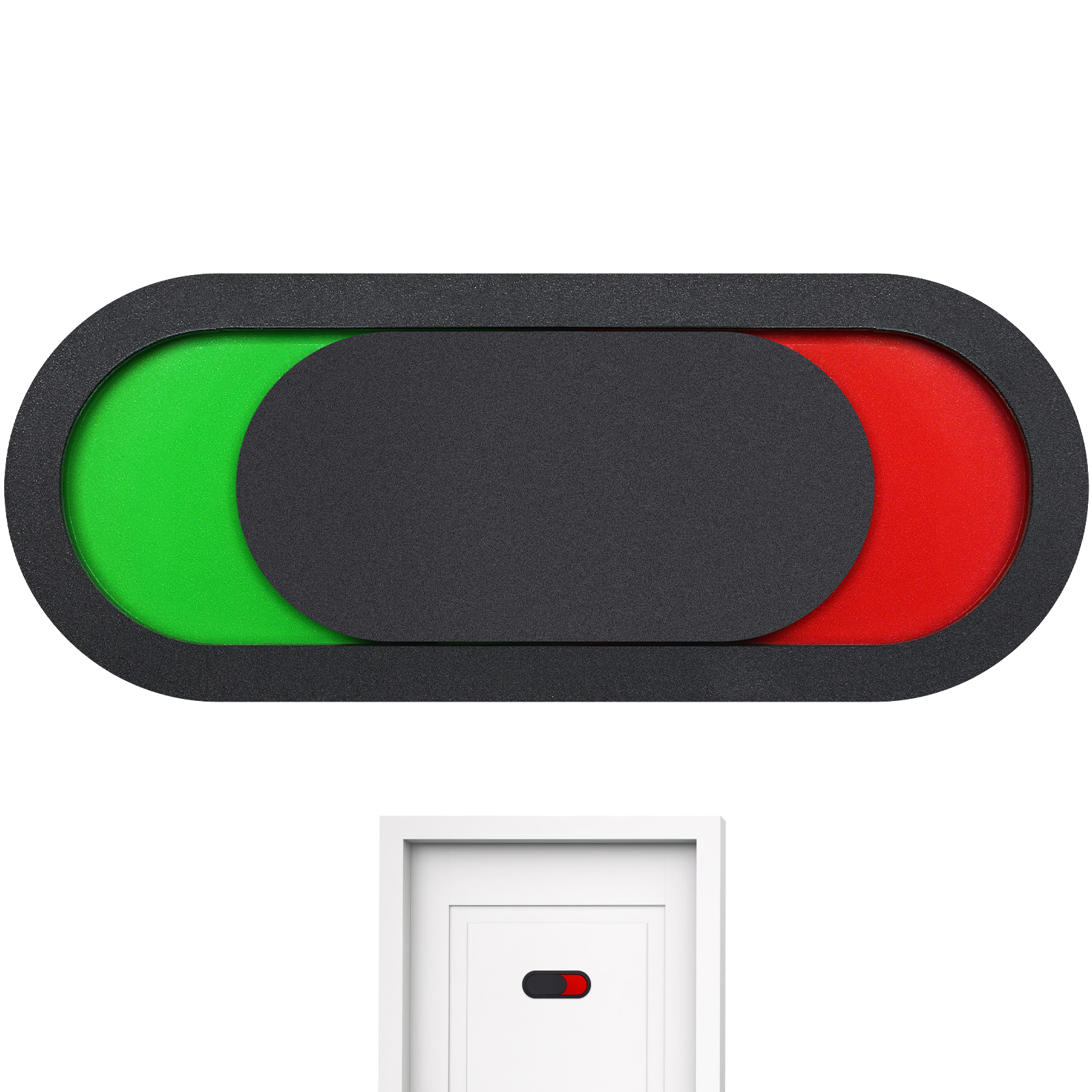 Home Bathroom Door Signs - Switching Door Sign Status Occupied Available