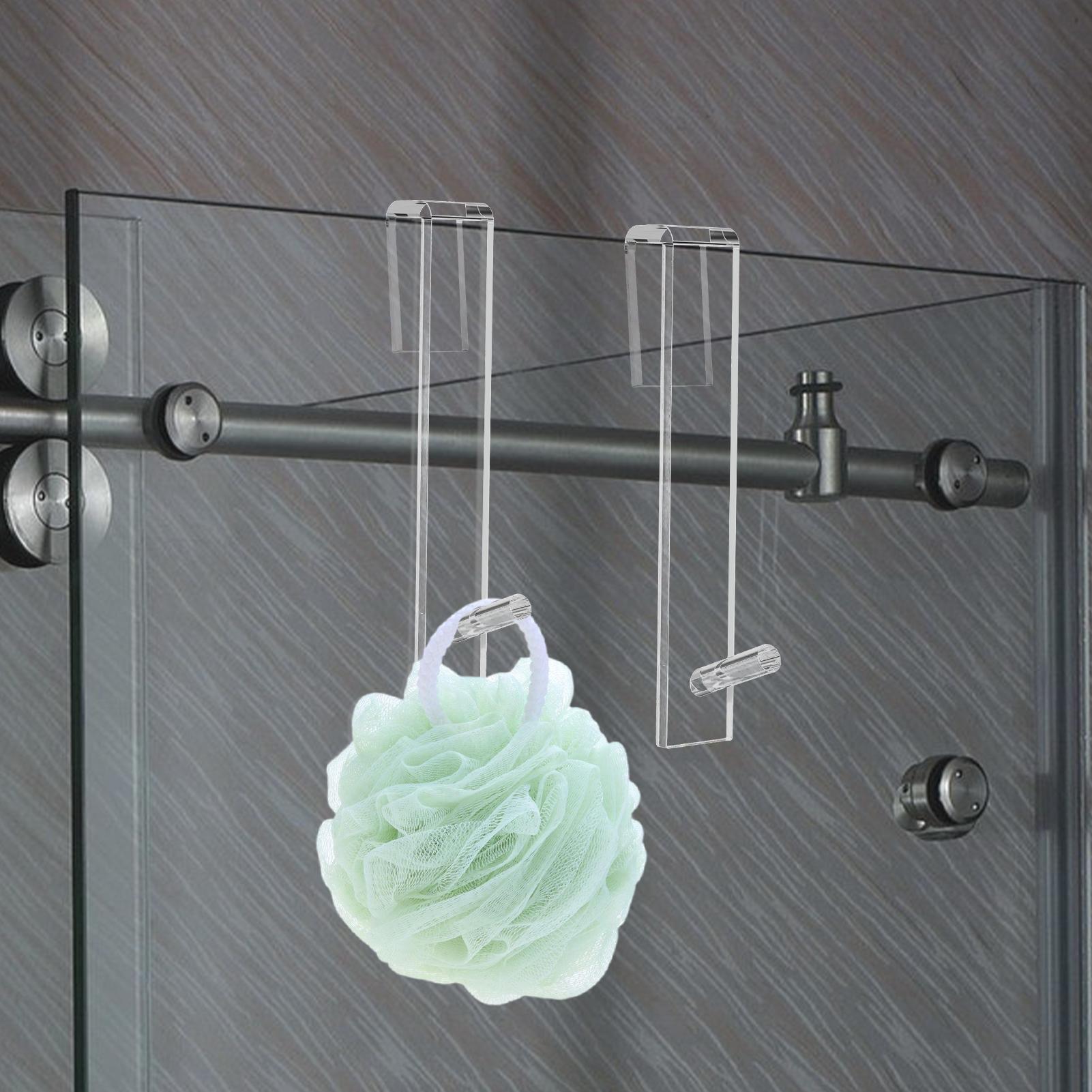 Shower Door Hooks Acrylic Coat - Home Bathroom Towels incelemesi ve fiyatı