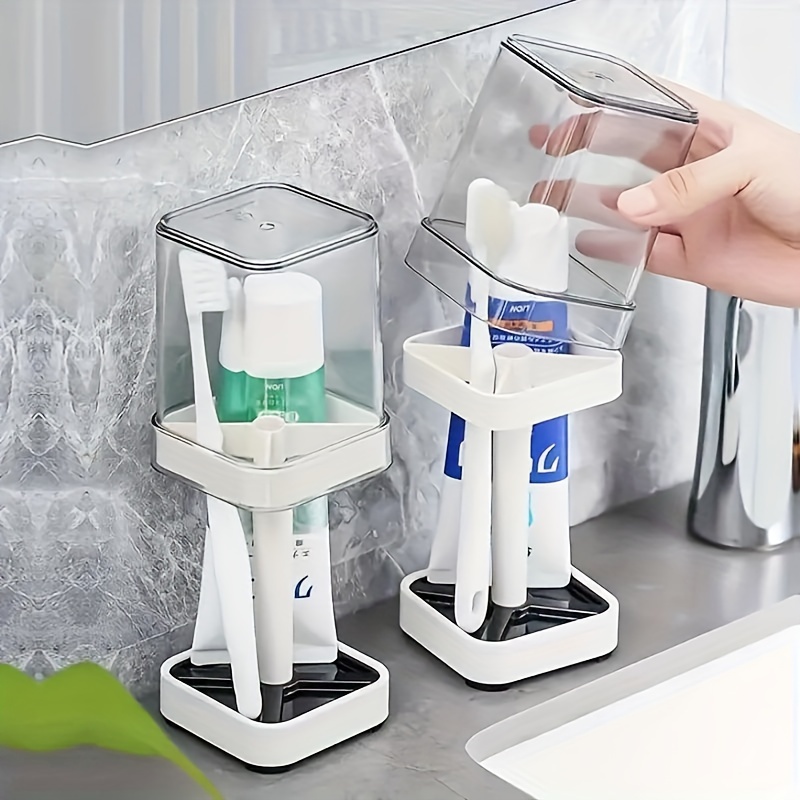 1 Toothbrush Holder with Mouth - Toothbrush Holder Set incelemesi ve fiyatı