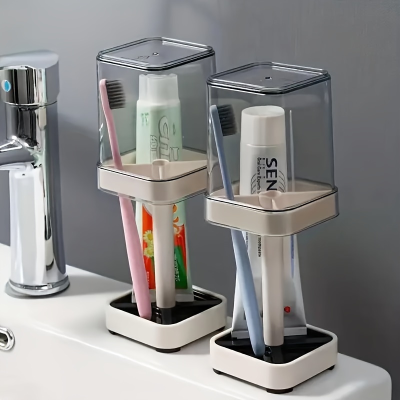 1 Toothbrush Holder with Mouth - Toothbrush Holder Set incelemesi ve fiyatı