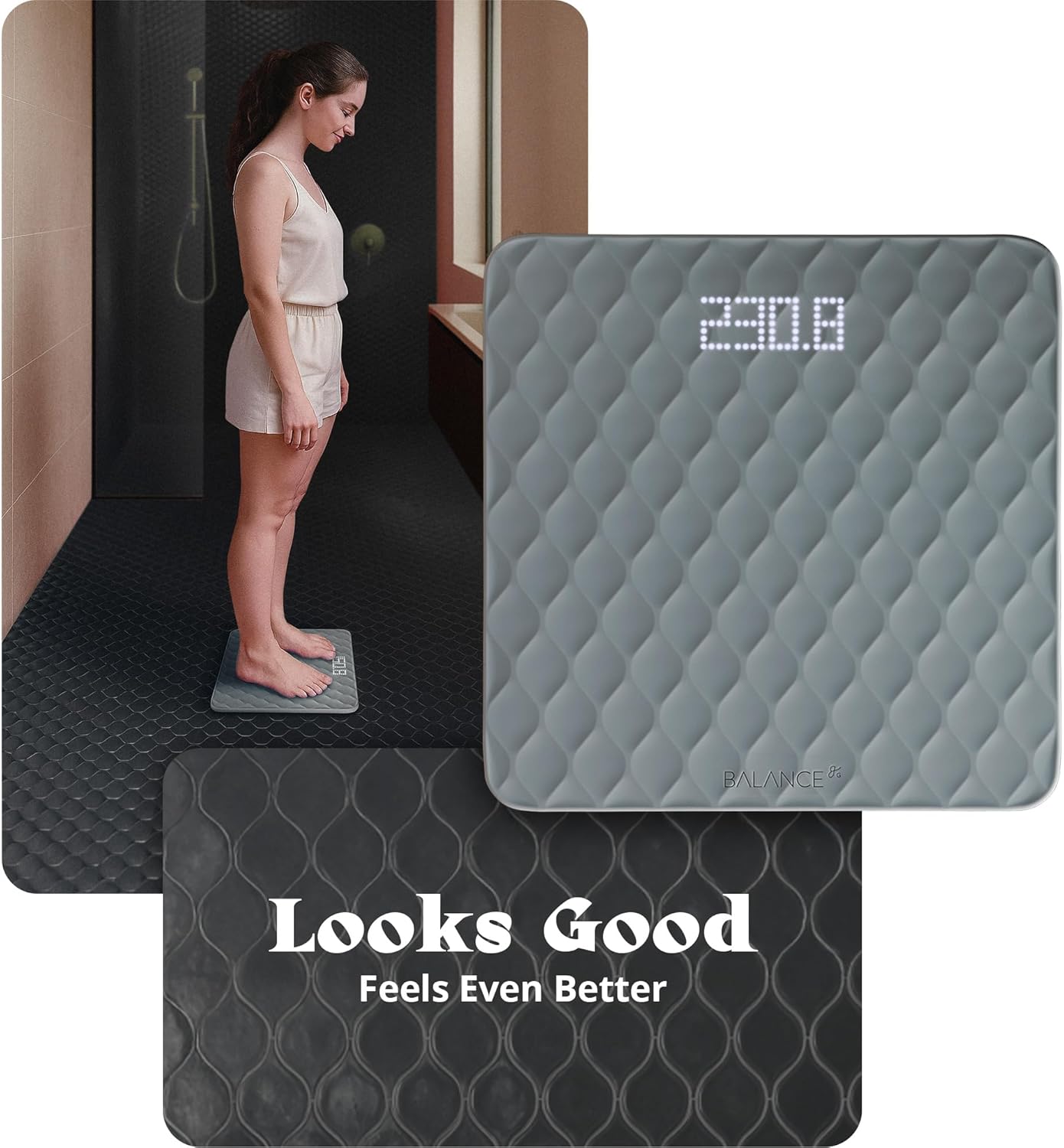 Bathroom Scale With Non-Slip S - Home Bathroom Scales incelemesi ve fiyatı