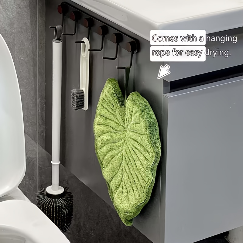 Leaf Design Hand Towel Absorbe - Home Bathroom Towels incelemesi ve fiyatı