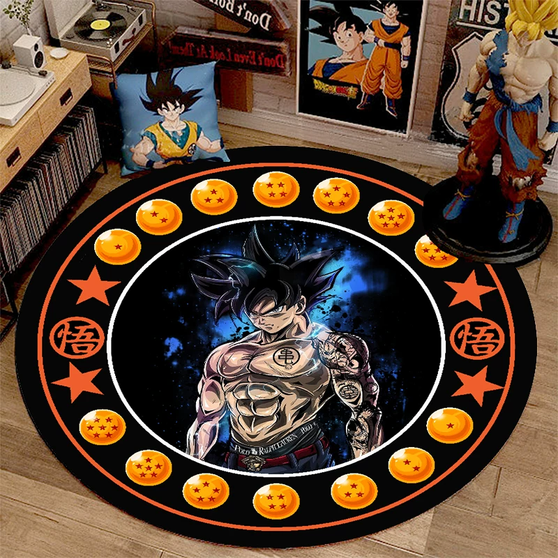 Anime Dragon Ball Floor Mat Go - Home Goods Bathroom Sets incelemesi ve fiyatı