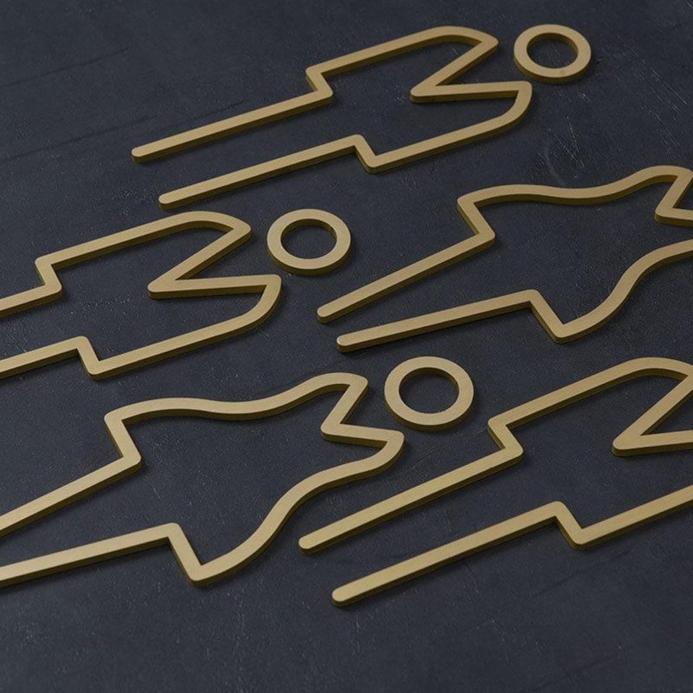 Brass Restroom Door Sign, Gold - Home Bathroom Door Signs incelemesi ve fiyatı