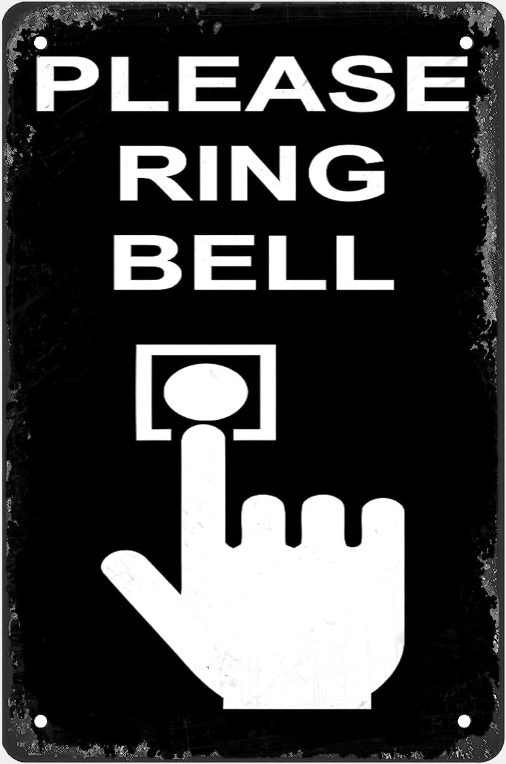 Please Ring Bell Tin Sign Plaq - Home Bathroom Door Signs incelemesi ve fiyatı