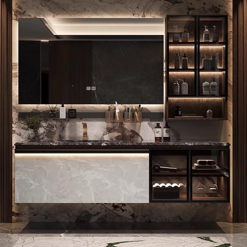 orner Bathroom Cabinet with Mi - Home Bathroom Vanity Combo incelemesi ve fiyatı