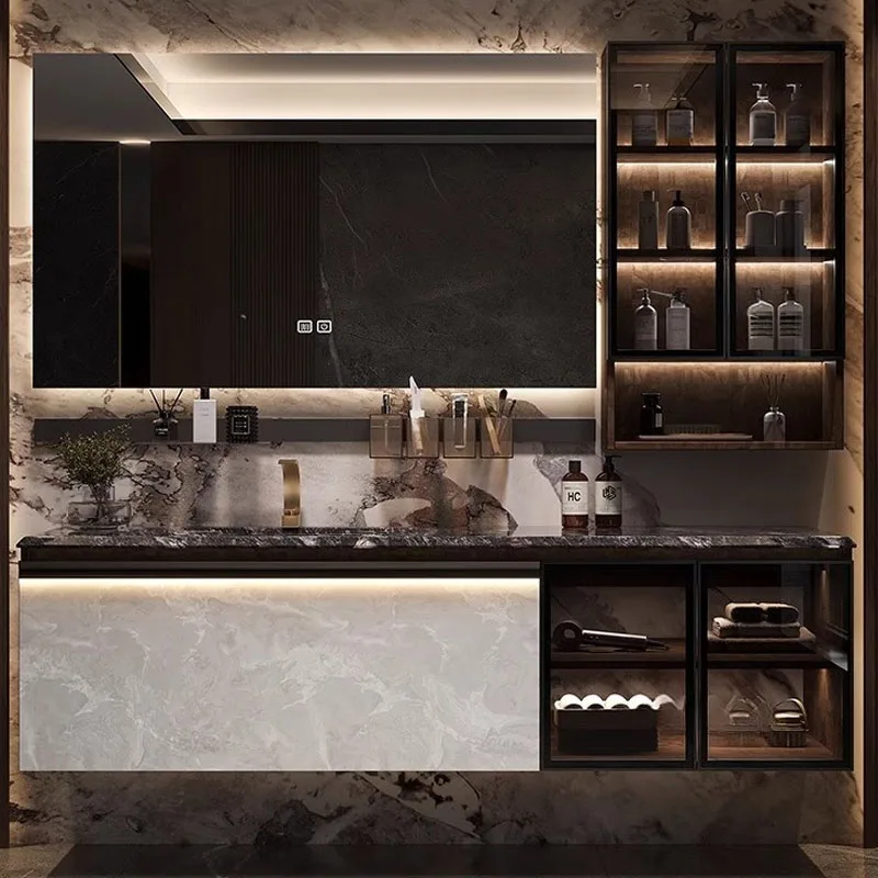 orner Bathroom Cabinet with Mi - Home Bathroom Vanity Combo incelemesi ve fiyatı