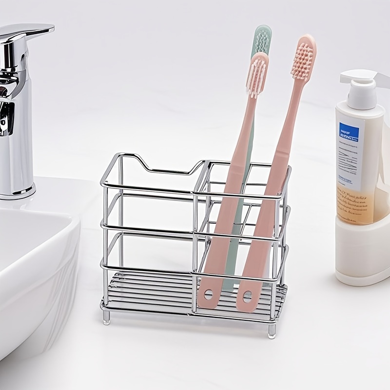 5-Slot Stainless Steel Toothbr - Toothbrush Holder Set incelemesi ve fiyatı