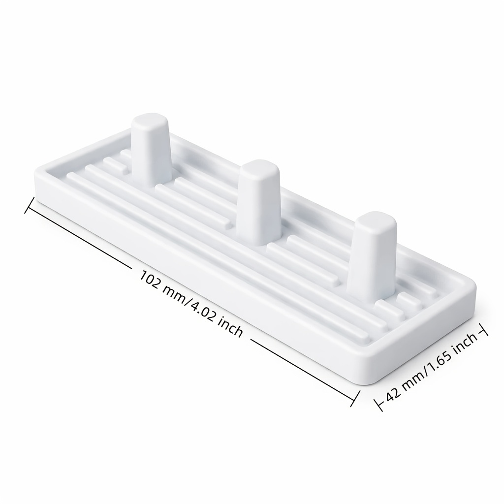 3-Slot Plastic Toothbrush Hold - Toothbrush Holder Set incelemesi ve fiyatı