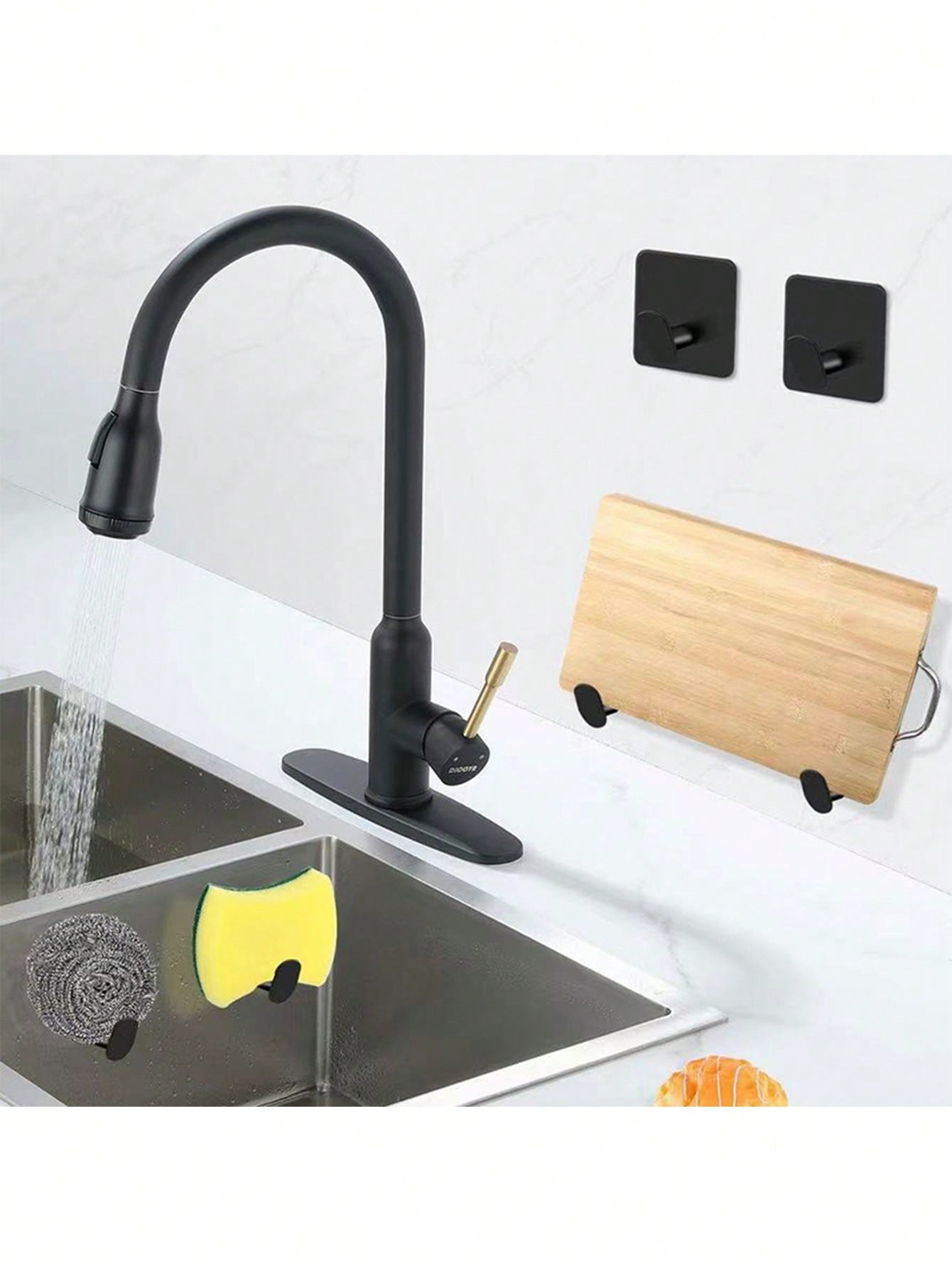 2pcs Adhesive Towel Hooks/Bath - Home Bathroom Towels incelemesi ve fiyatı