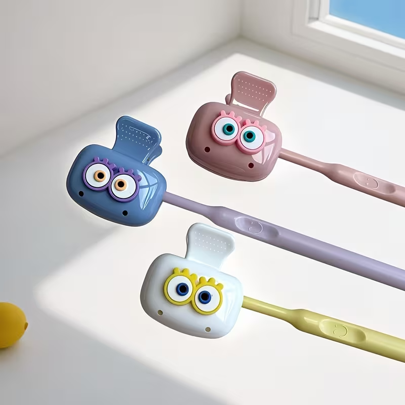 3 pieces of cute eye-shaped to - Toothbrush Holder Set incelemesi ve fiyatı