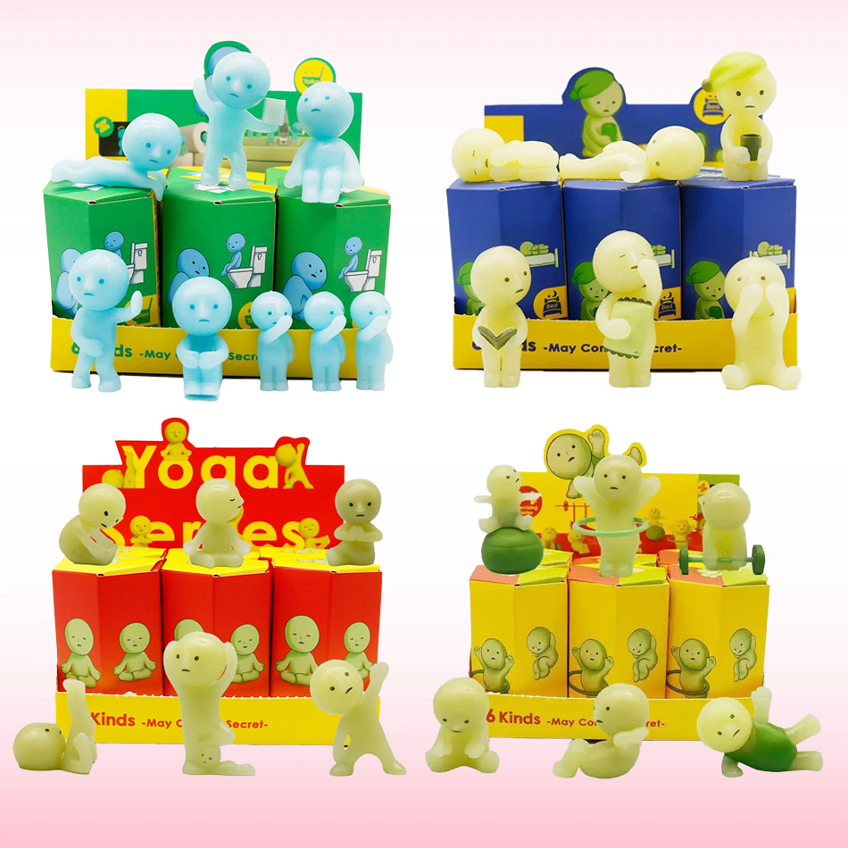 Glow In The Dark Mini Figure S - Home Goods Bathroom Sets incelemesi ve fiyatı