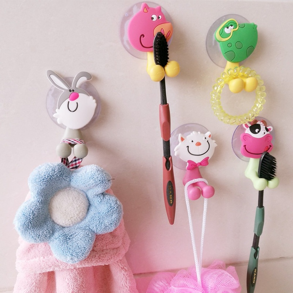 Cartoon Sucker Toothbrush Hold - Toothbrush Holder Set incelemesi ve fiyatı