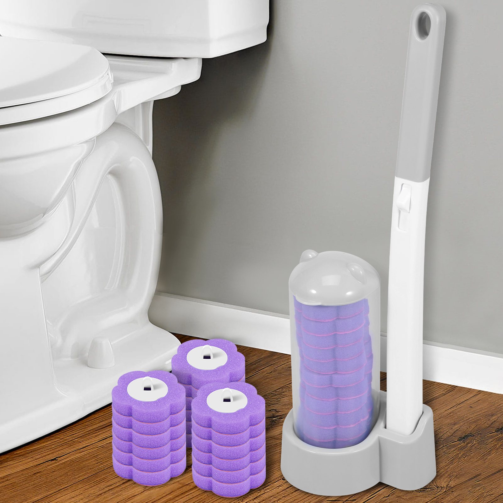 Toilet Brush Cleaning Kit with - Home Bathroom Cleaning Kit incelemesi ve fiyatı