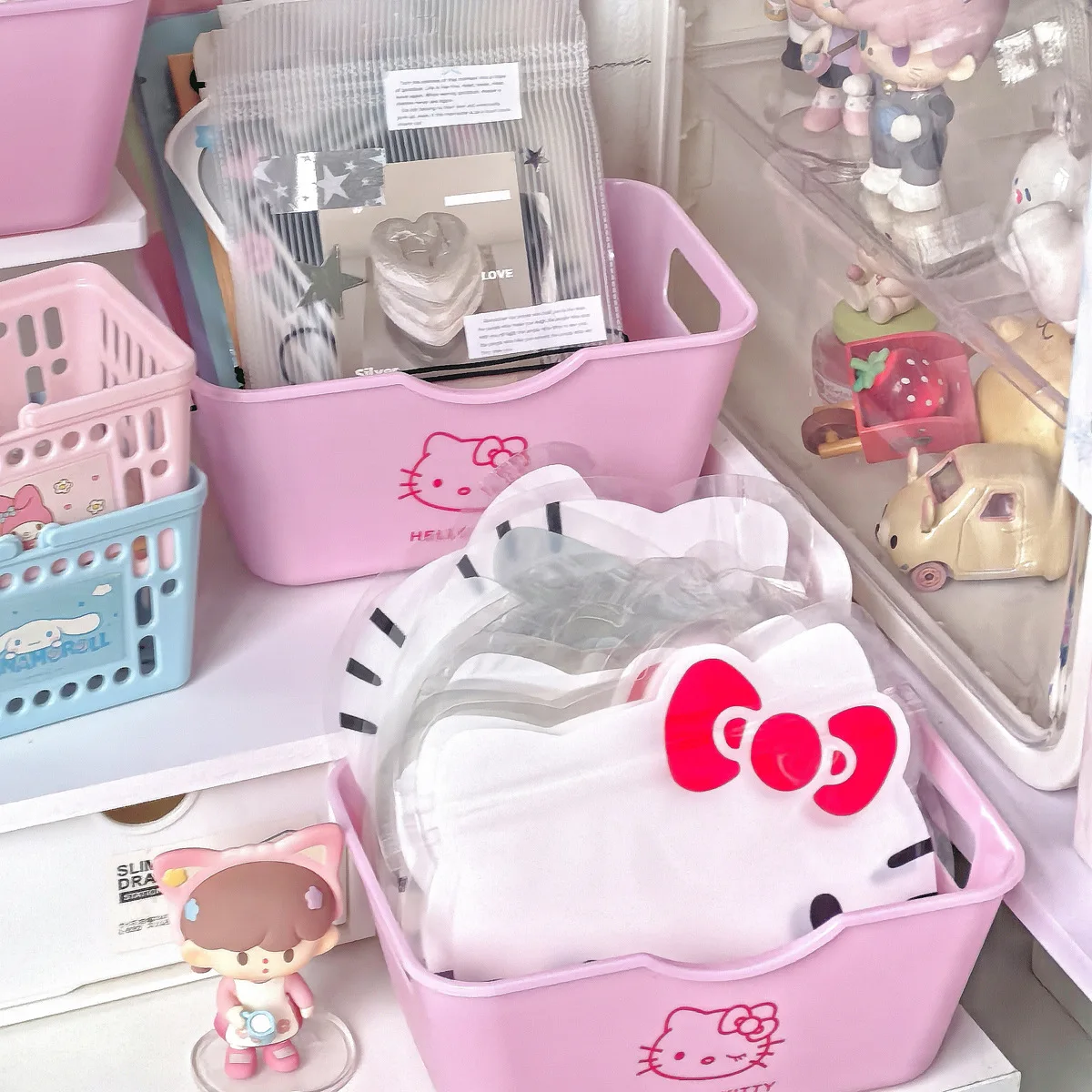 Hello Kitty 2/4Pcs Plastic Org - Home Goods Bathroom Sets incelemesi ve fiyatı