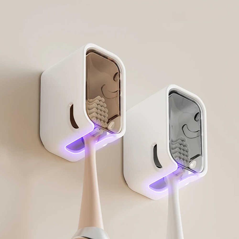 2PCS Toothbrush Holder Flip-to - Toothbrush Holder Set incelemesi ve fiyatı