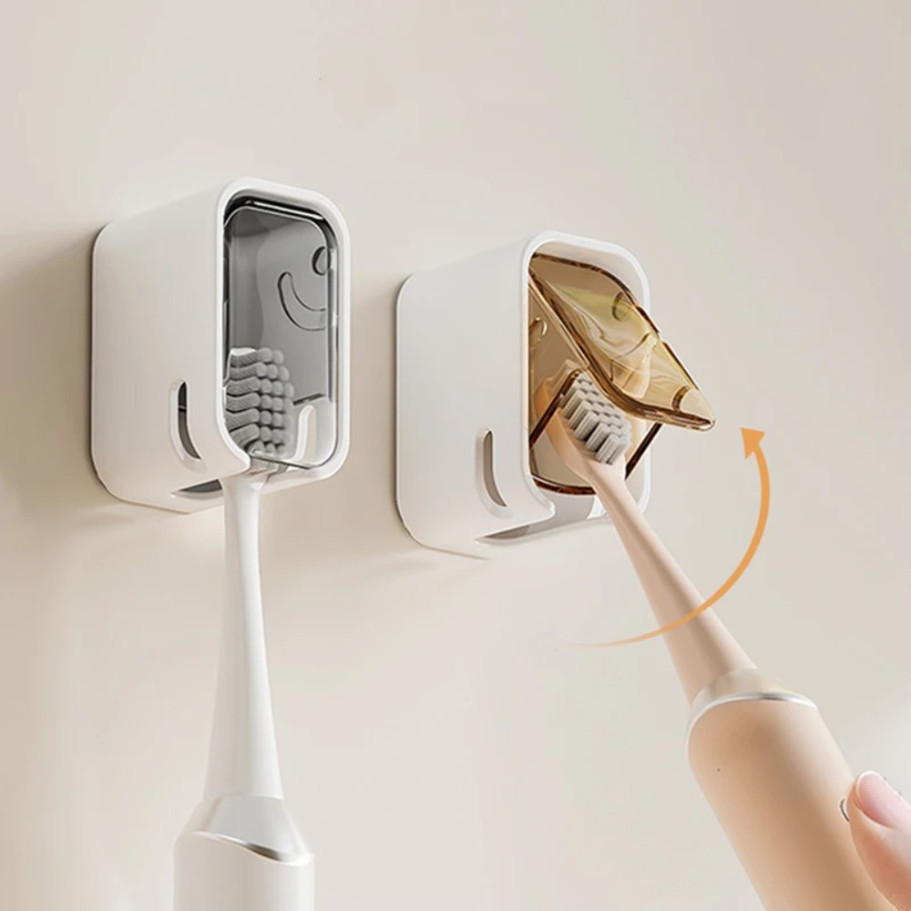 2PCS Toothbrush Holder Flip-to - Toothbrush Holder Set incelemesi ve fiyatı