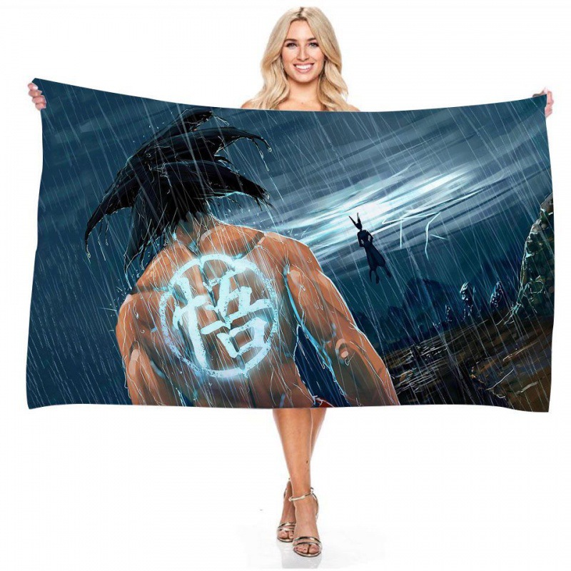 70x140cm Dragon Ball Beach Tow - Home Bathroom Towels incelemesi ve fiyatı