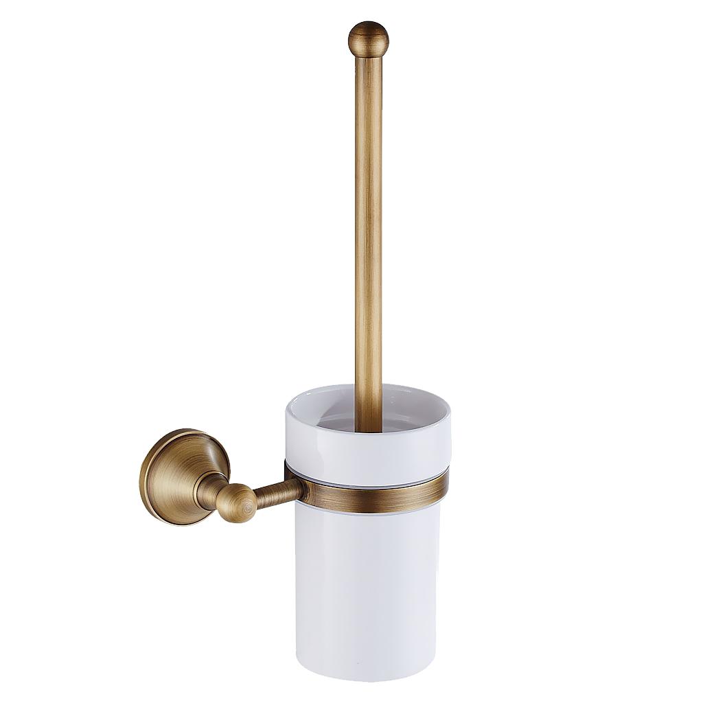 Antique Brass Holder+ Cup + Wh - Home Bathroom Cleaning Kit incelemesi ve fiyatı