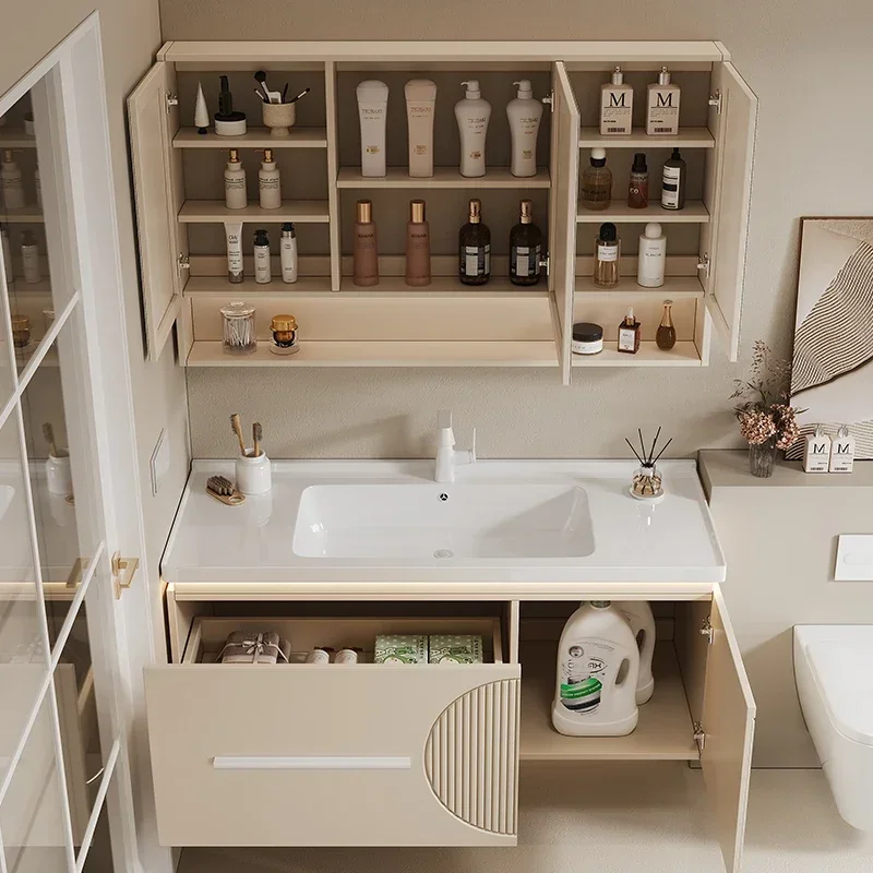 Mobile Laundry Cabinet Hanging - Home Bathroom Vanity Combo incelemesi ve fiyatı