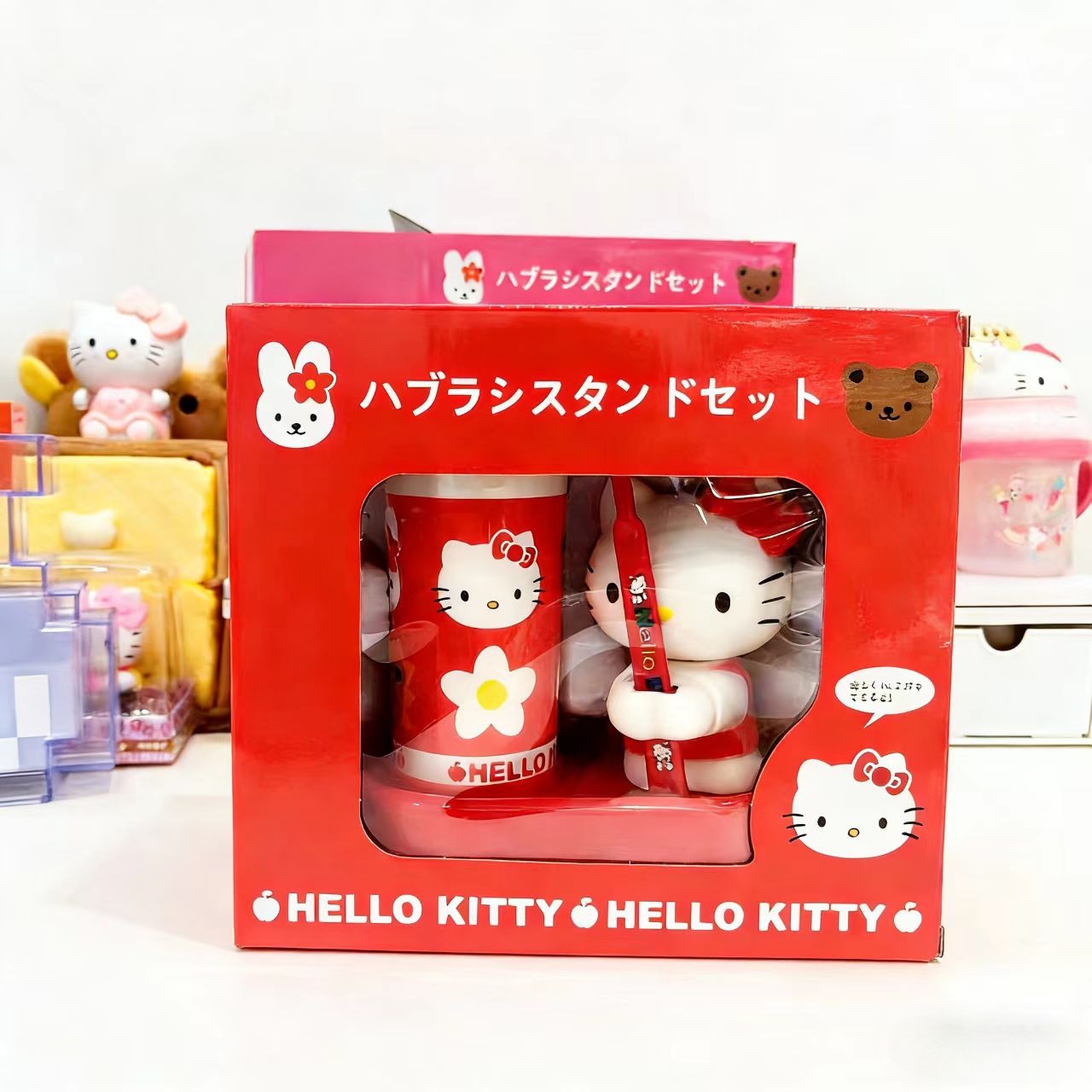 Sanrio Hello Kitty Toothbrush  - Toothbrush Holder Set incelemesi ve fiyatı