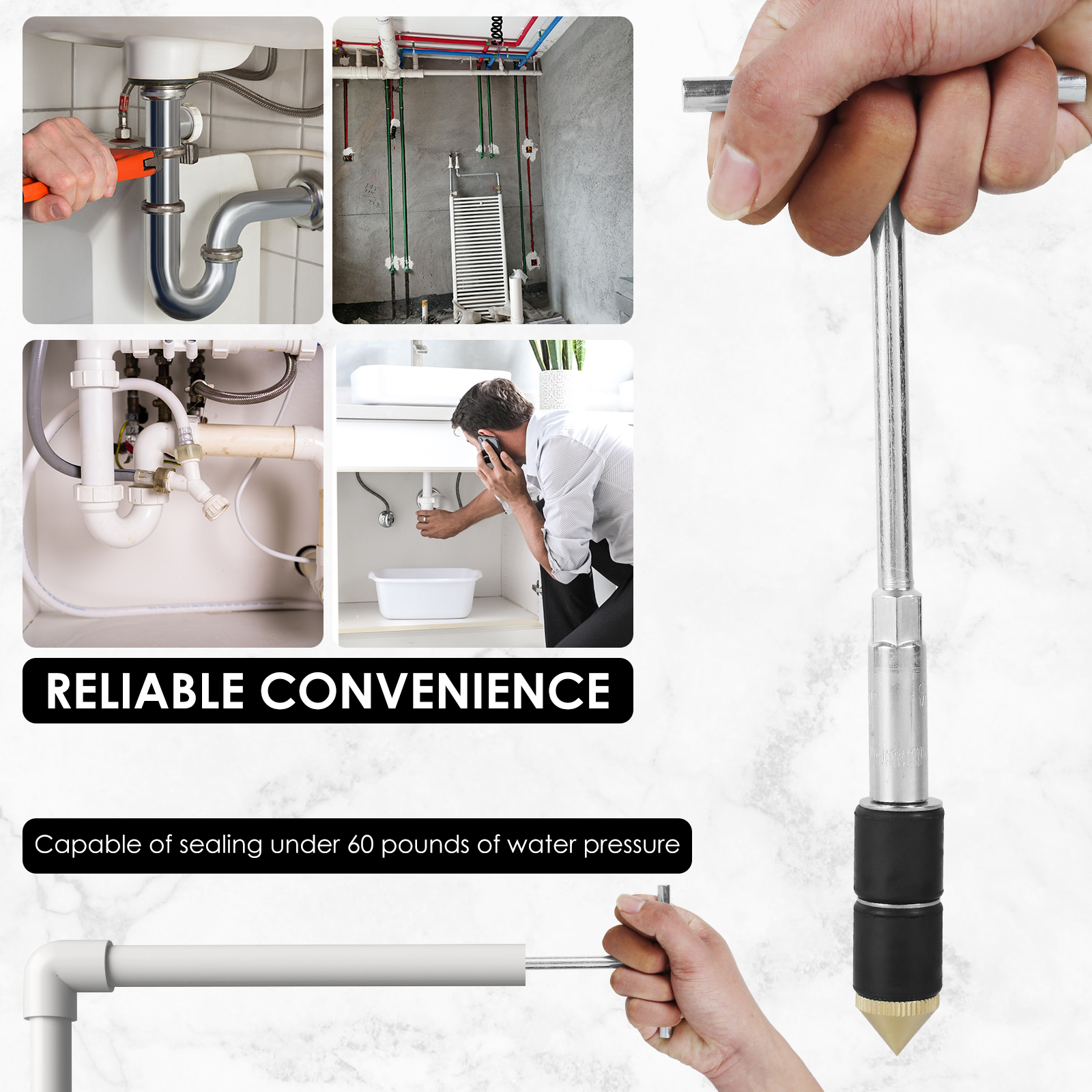 Hot-melt Water Stop Pin Pipe S - Home Bathroom Repair incelemesi ve fiyatı