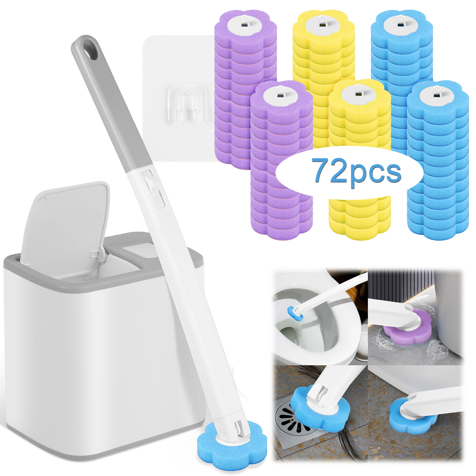 Toilet Brush and Holder Set wi - Home Bathroom Cleaning Kit incelemesi ve fiyatı