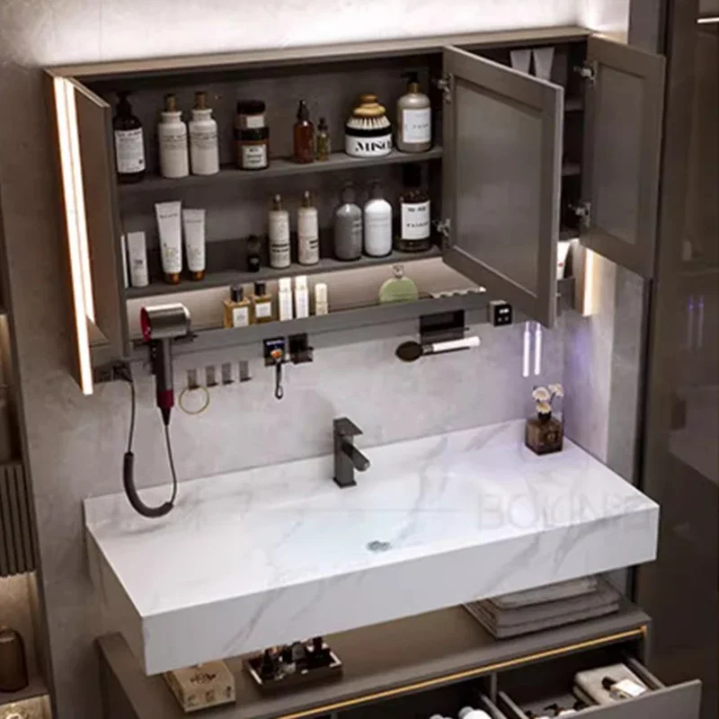 Modern Simplicity Bathroom Cab - Home Bathroom Vanity Combo incelemesi ve fiyatı