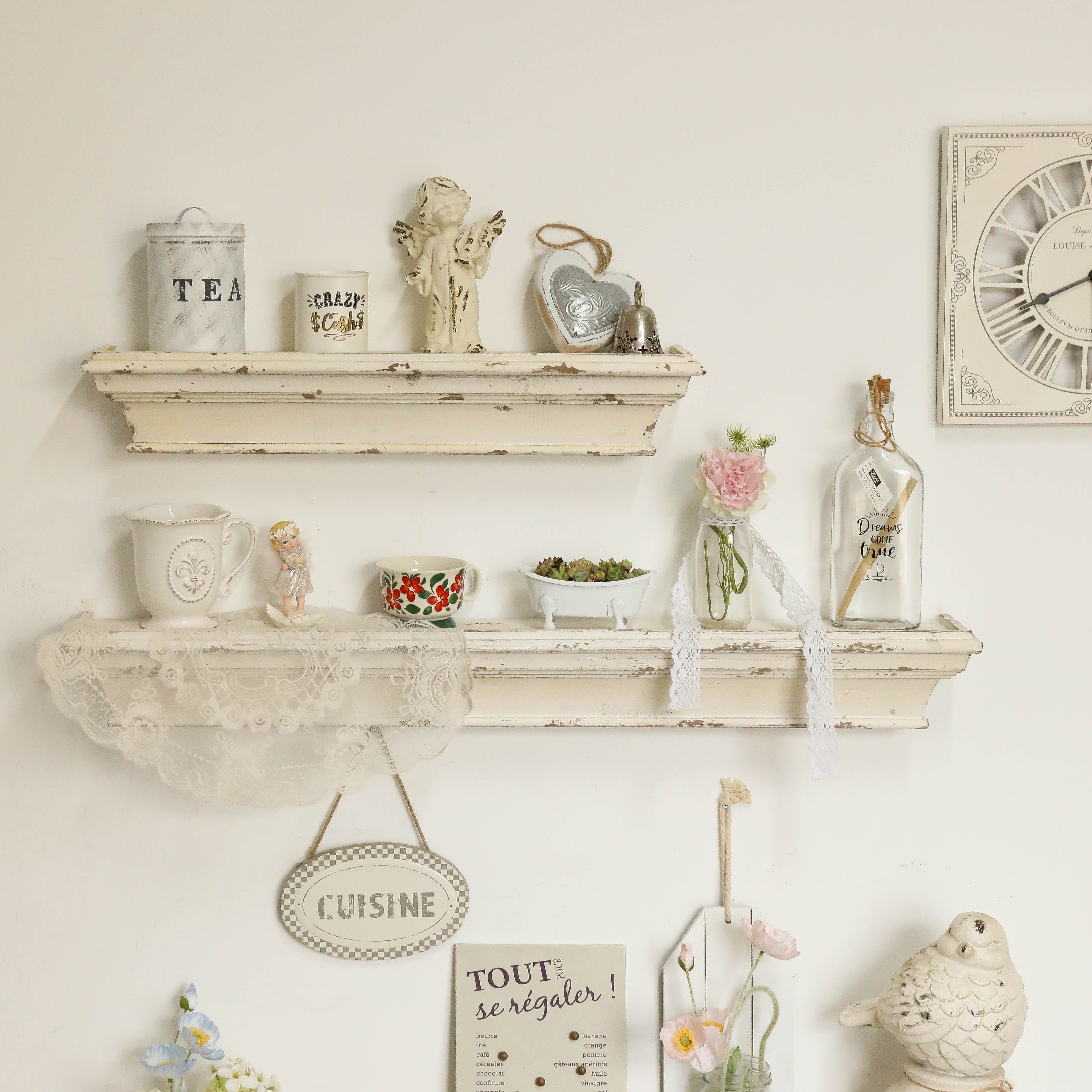 Set of two-layer boards, retro - Home Goods Bathroom Sets incelemesi ve fiyatı