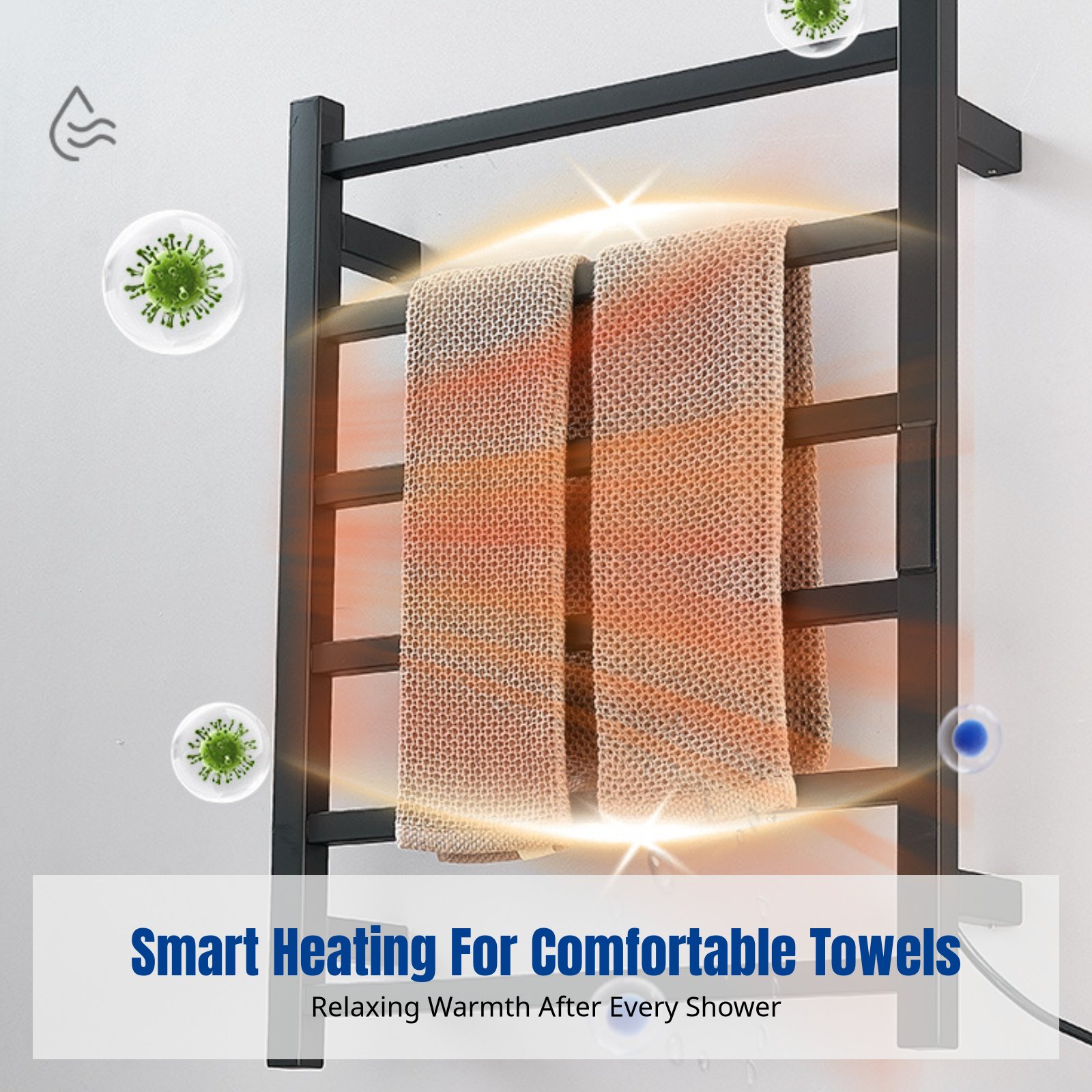 Smart Electric Towel Rack, Hea - Home Bathroom Towels incelemesi ve fiyatı