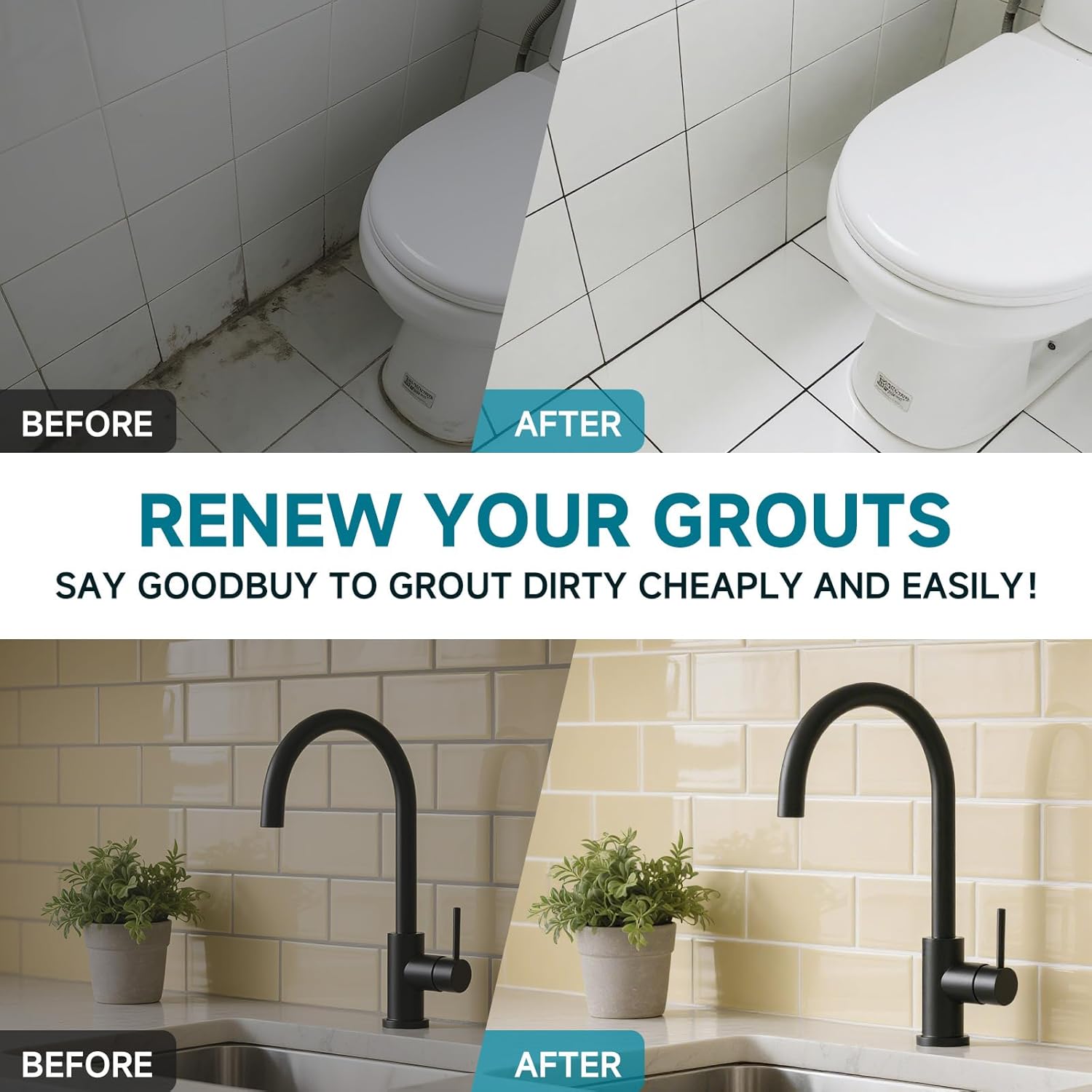 White Tile Grout Repair Kit Fa - Home Bathroom Repair incelemesi ve fiyatı