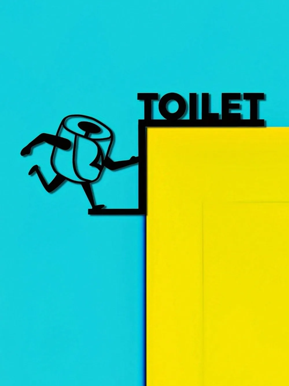 Humorous Toilet Paper Out Meta - Home Bathroom Door Signs incelemesi ve fiyatı