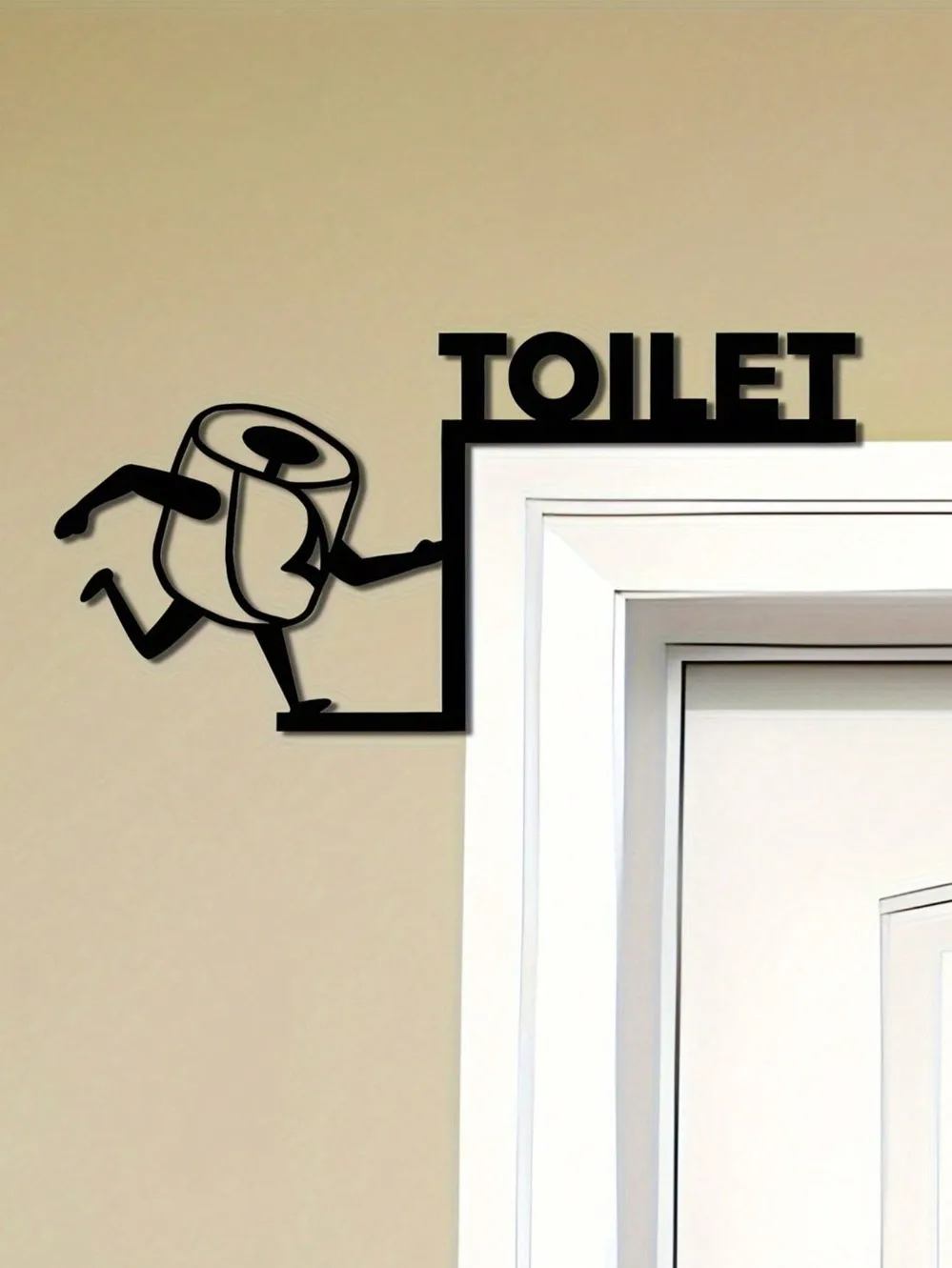 Humorous Toilet Paper Out Meta - Home Bathroom Door Signs incelemesi ve fiyatı