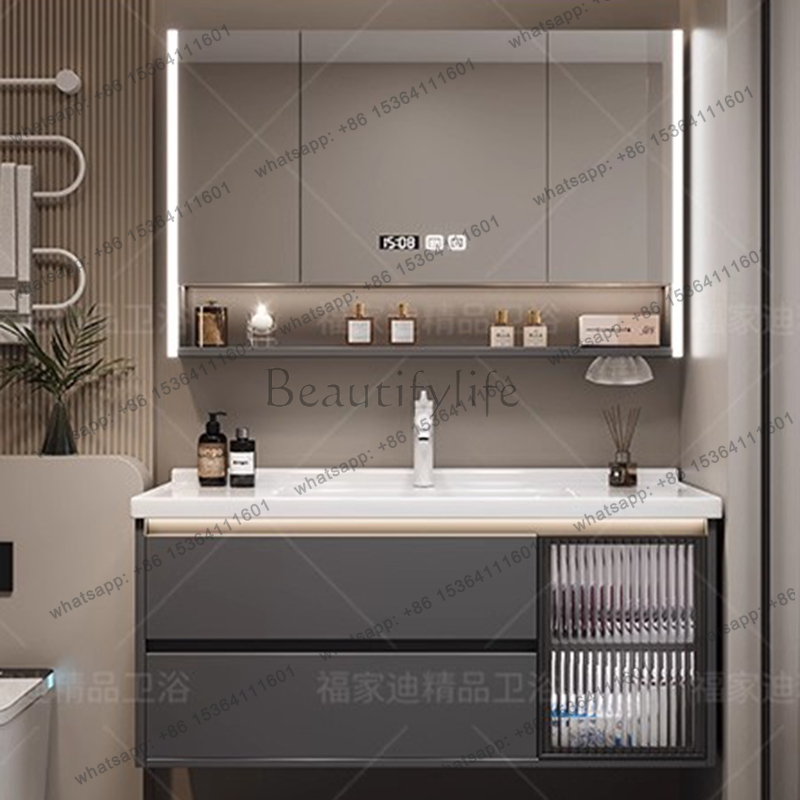 X4  Modern Luxury Bathroom Cab - Home Bathroom Vanity Combo incelemesi ve fiyatı