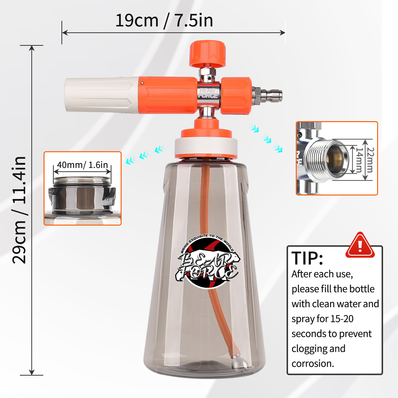 Pressure Washer Upgraded Foam  - Soap Dispenser Pump incelemesi ve fiyatı