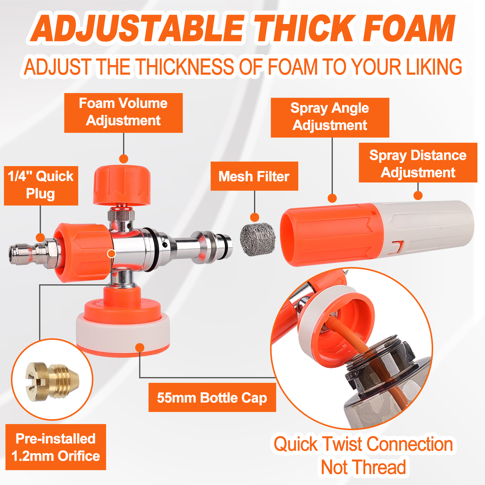 Pressure Washer Upgraded Foam  - Soap Dispenser Pump incelemesi ve fiyatı