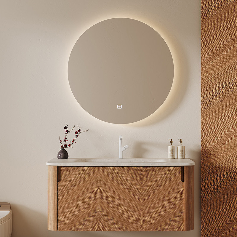 Wooden Partitions Bathroom Cab - Home Bathroom Vanity Combo incelemesi ve fiyatı