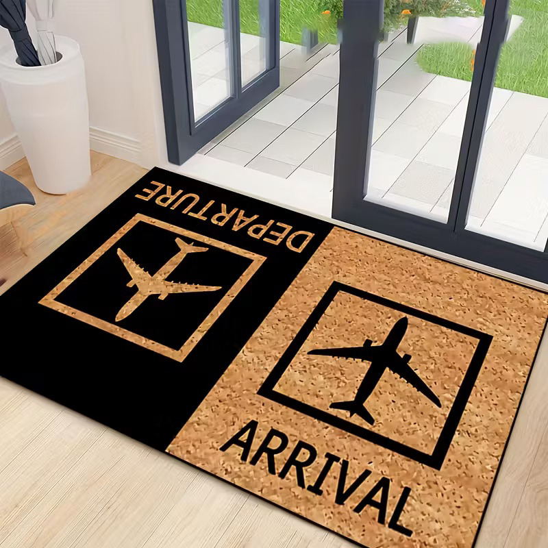 Airport Sign Doormat Funny Ent - Home Bathroom Door Signs incelemesi ve fiyatı