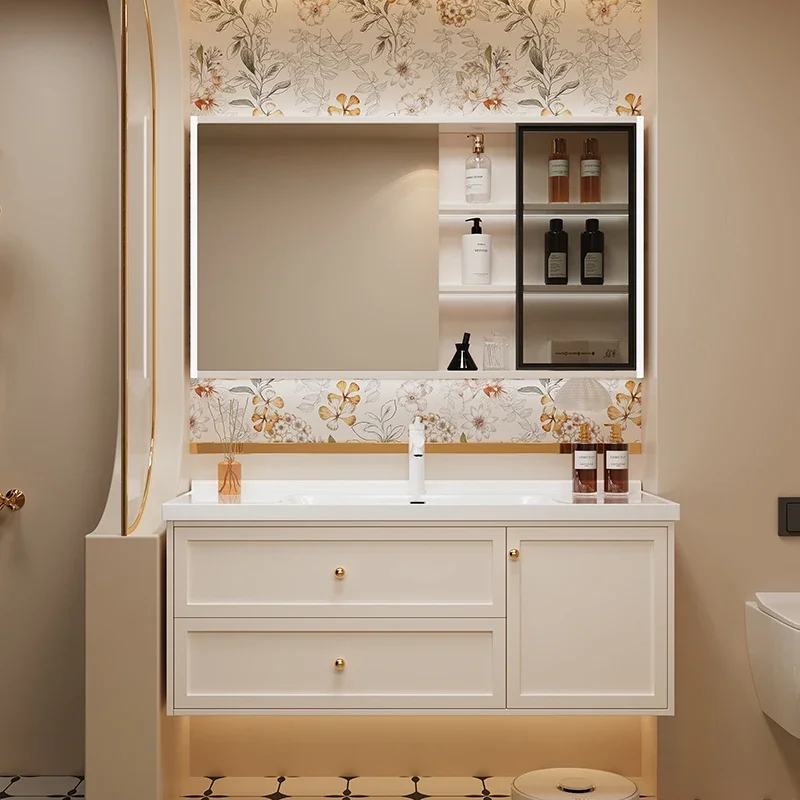 French Washbasin Bathroom Cabi - Home Bathroom Vanity Combo incelemesi ve fiyatı
