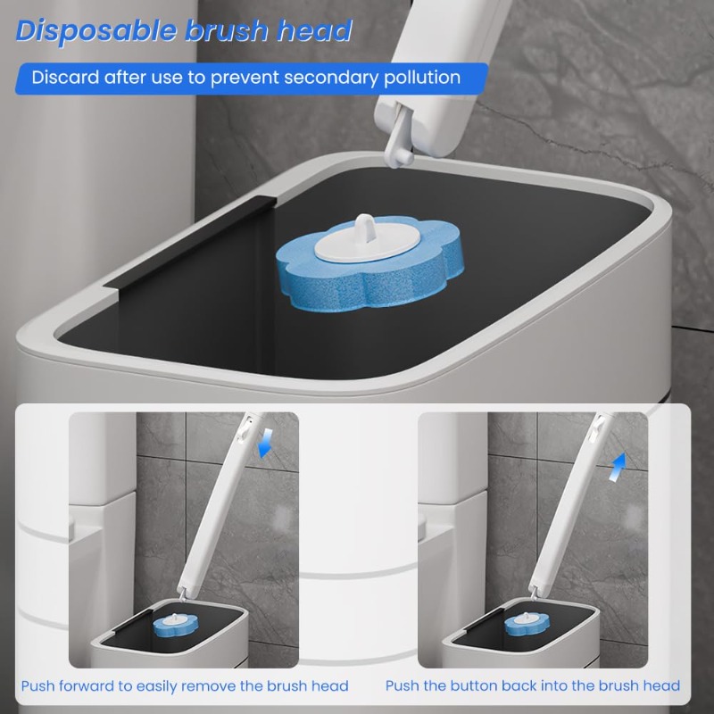 Disposable Toilet Brush Replac - Home Bathroom Cleaning Kit incelemesi ve fiyatı