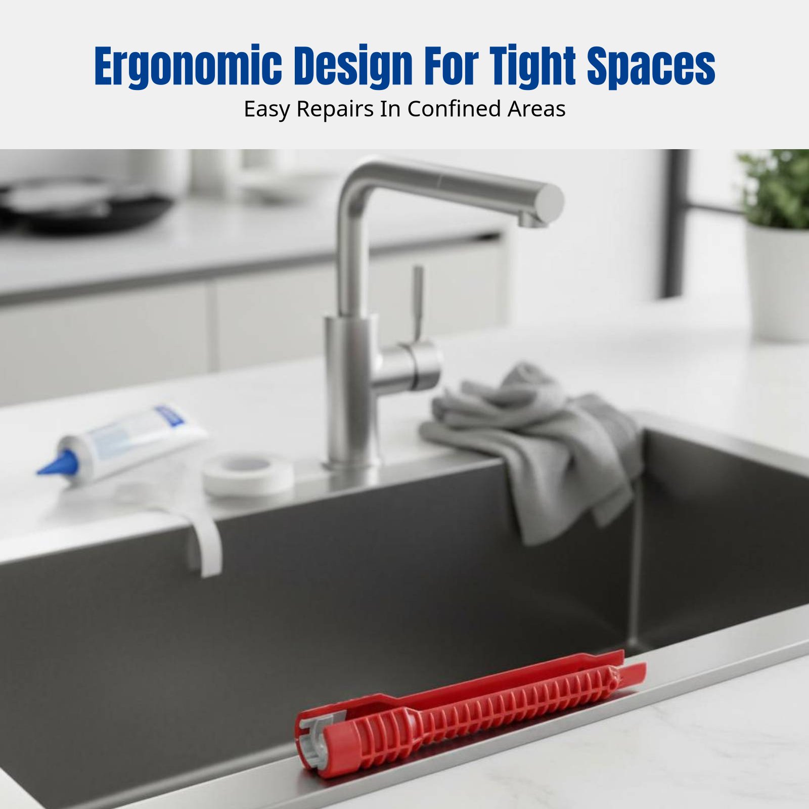 Plumbing Sink Wrench, Multifun - Home Bathroom Repair incelemesi ve fiyatı