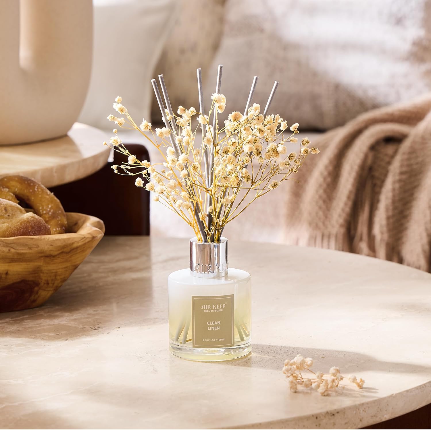 Reed Diffuser Set, 3.38 fl oz  - Home Bathroom Cleaning Kit incelemesi ve fiyatı