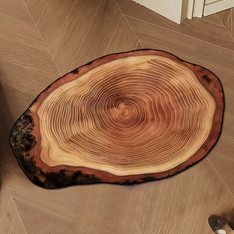 1pc Exquisite Simulated Wood T - Jet Home Bathroom Mats incelemesi ve fiyatı