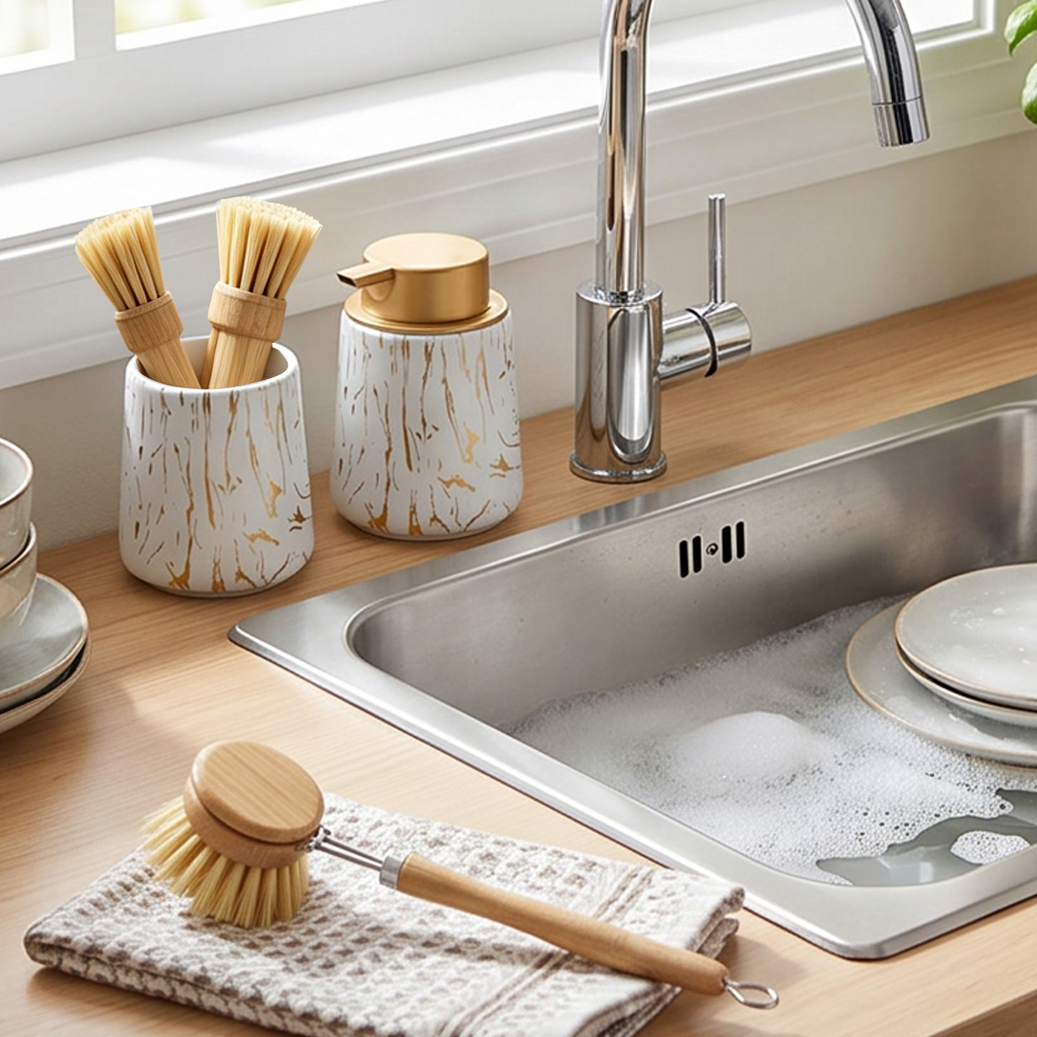 Bathroom Accessories Set - Foa - Soap Dispenser Pump incelemesi ve fiyatı