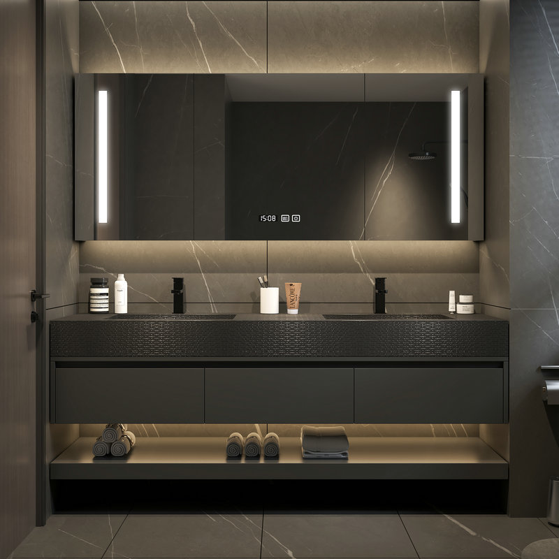 Bathroom Storage Furniture For - Home Bathroom Vanity Combo incelemesi ve fiyatı