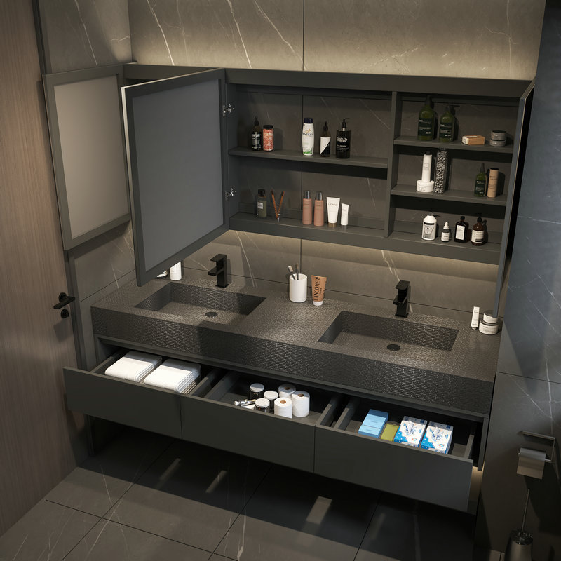 Bathroom Storage Furniture For - Home Bathroom Vanity Combo incelemesi ve fiyatı